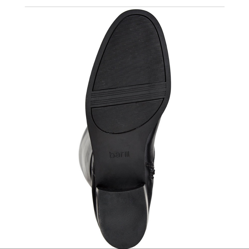 Black Faux Fur Low Heel Boots with Full Side Zip - Picture 6 of 11